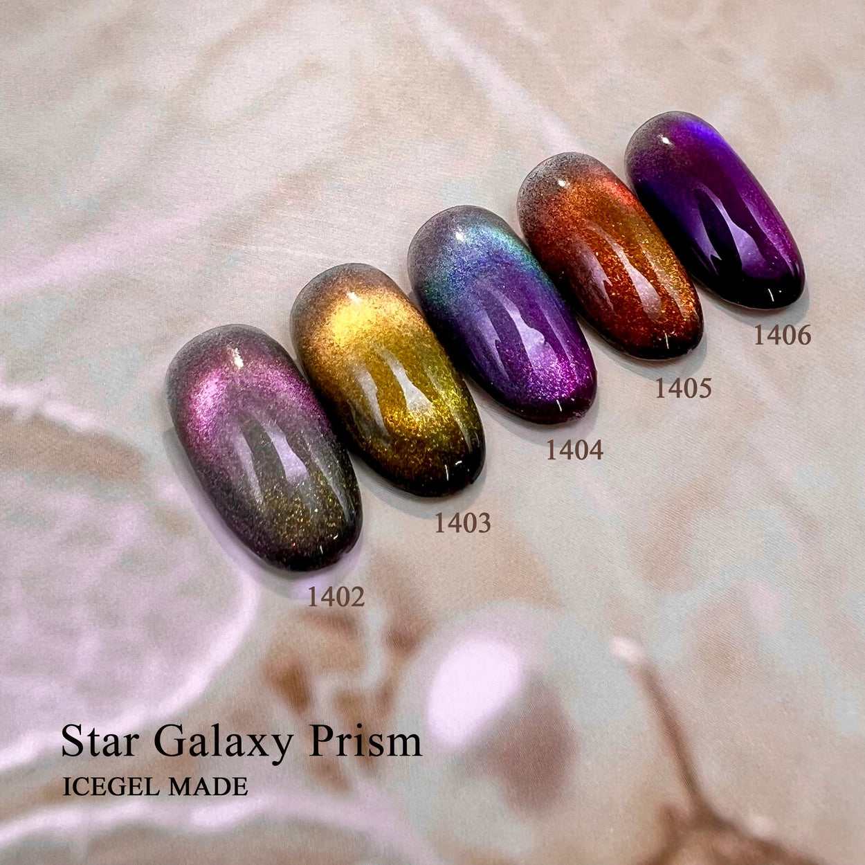 Star Galaxy Prism Series Magnetic Gel | ICEGEL