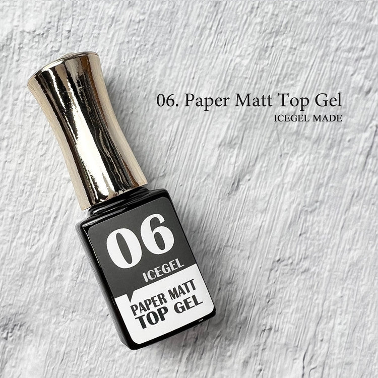 06 Paper Matte Top Gel ICEGEL