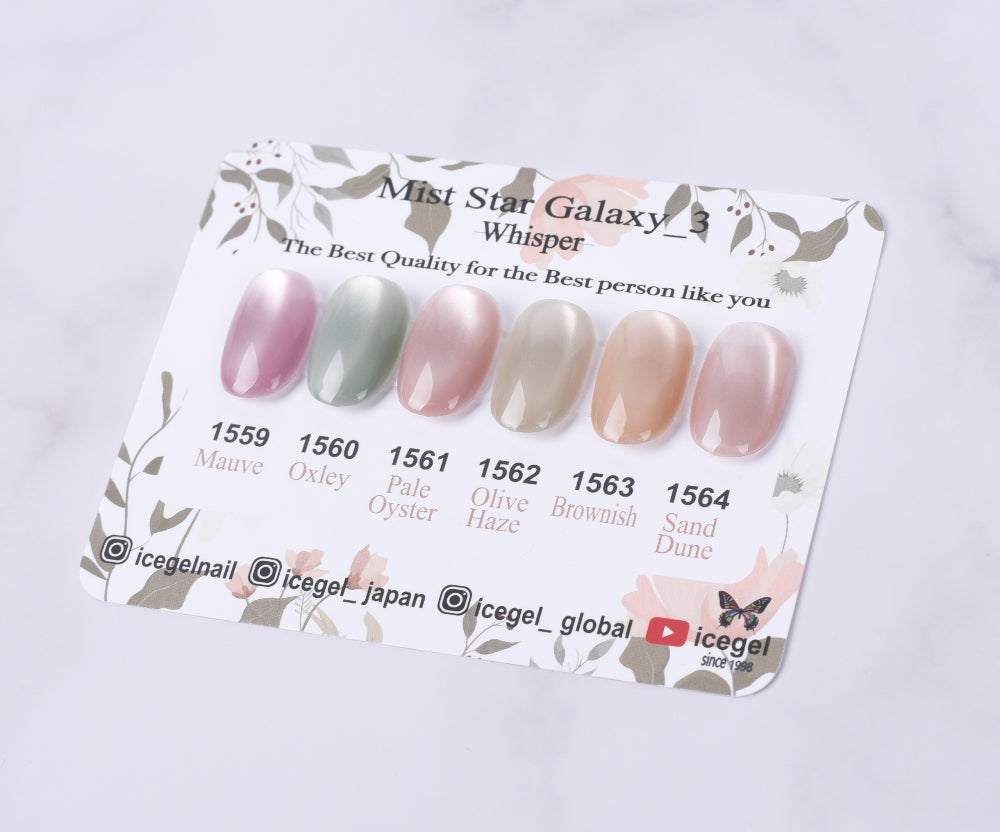 Mist Star Galaxy 3 Whisper Magnetic Gel | ICEGEL