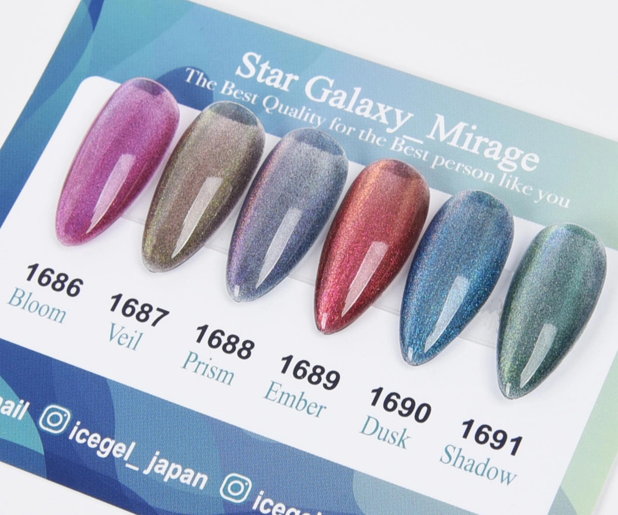 Star Galaxy Mirage Magnetic Gel | ICEGEL