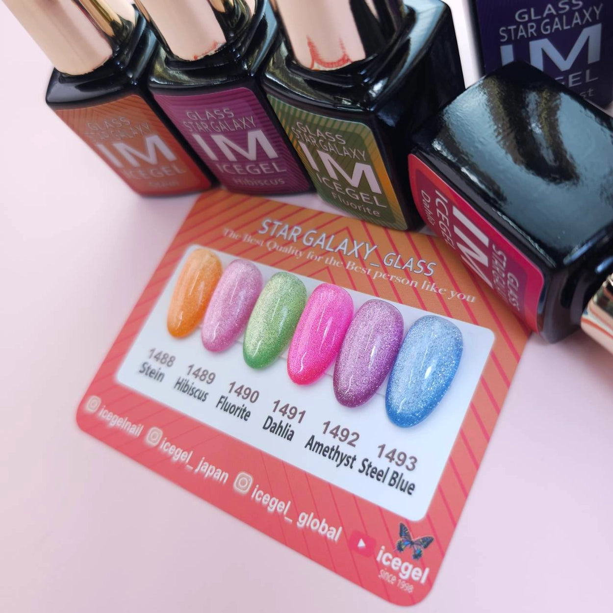 Glass Star Galaxy Magnetic Gel | ICEGEL