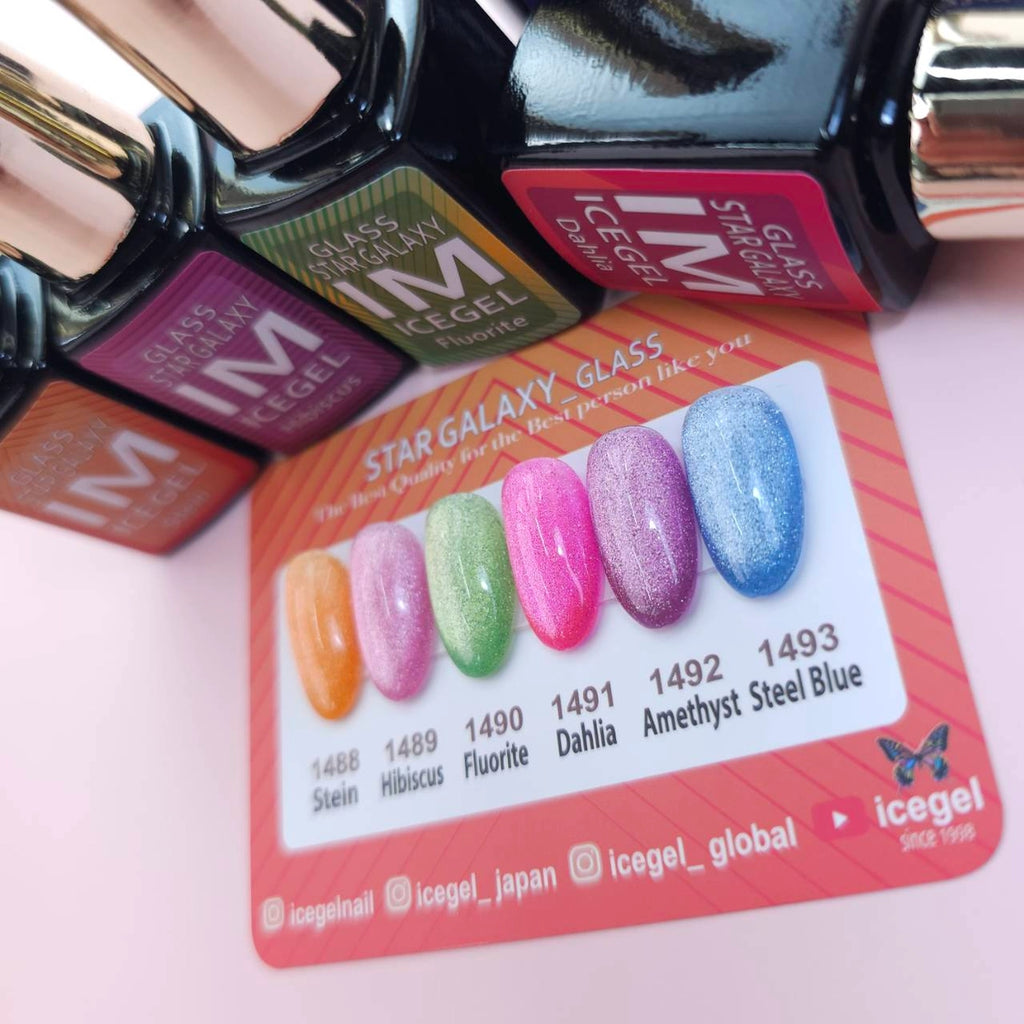 Glass Star Galaxy Magnetic Gel | ICEGEL