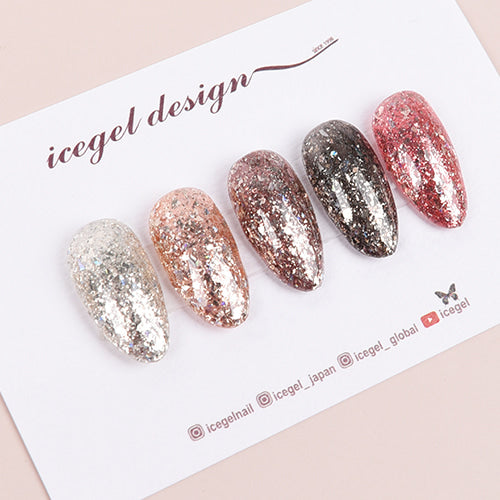 Celebrity Sparkle Gel swatches