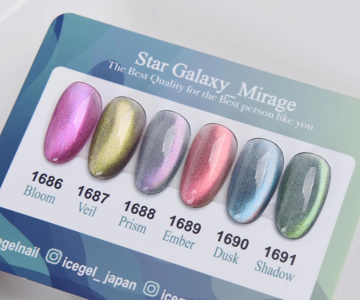 Star Galaxy Mirage Magnetic Gel | ICEGEL