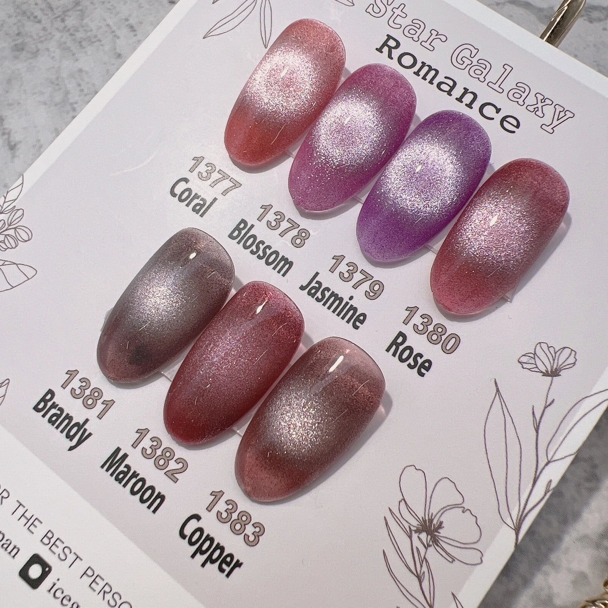 Star Galaxy Romance Magnetic Gel | ICEGEL