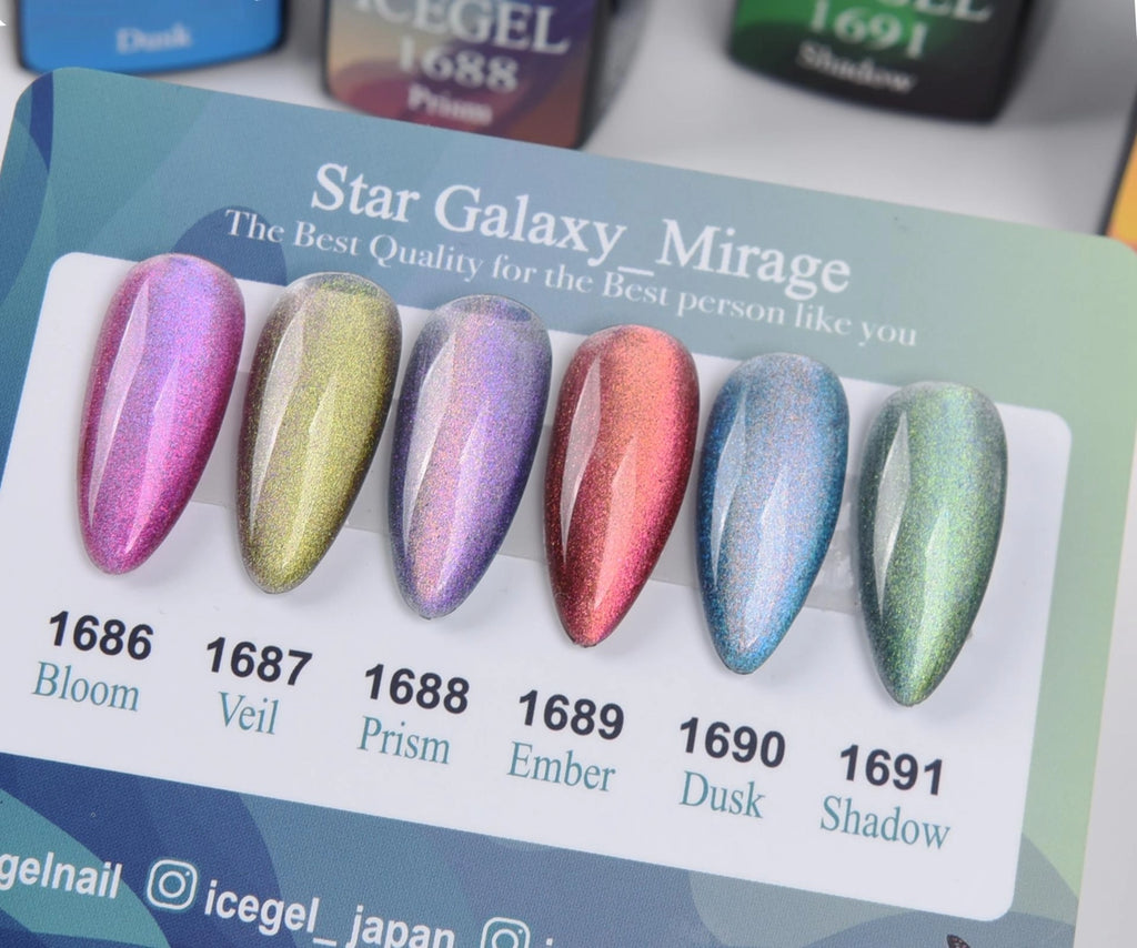 Star Galaxy Mirage Magnetic Gel | ICEGEL