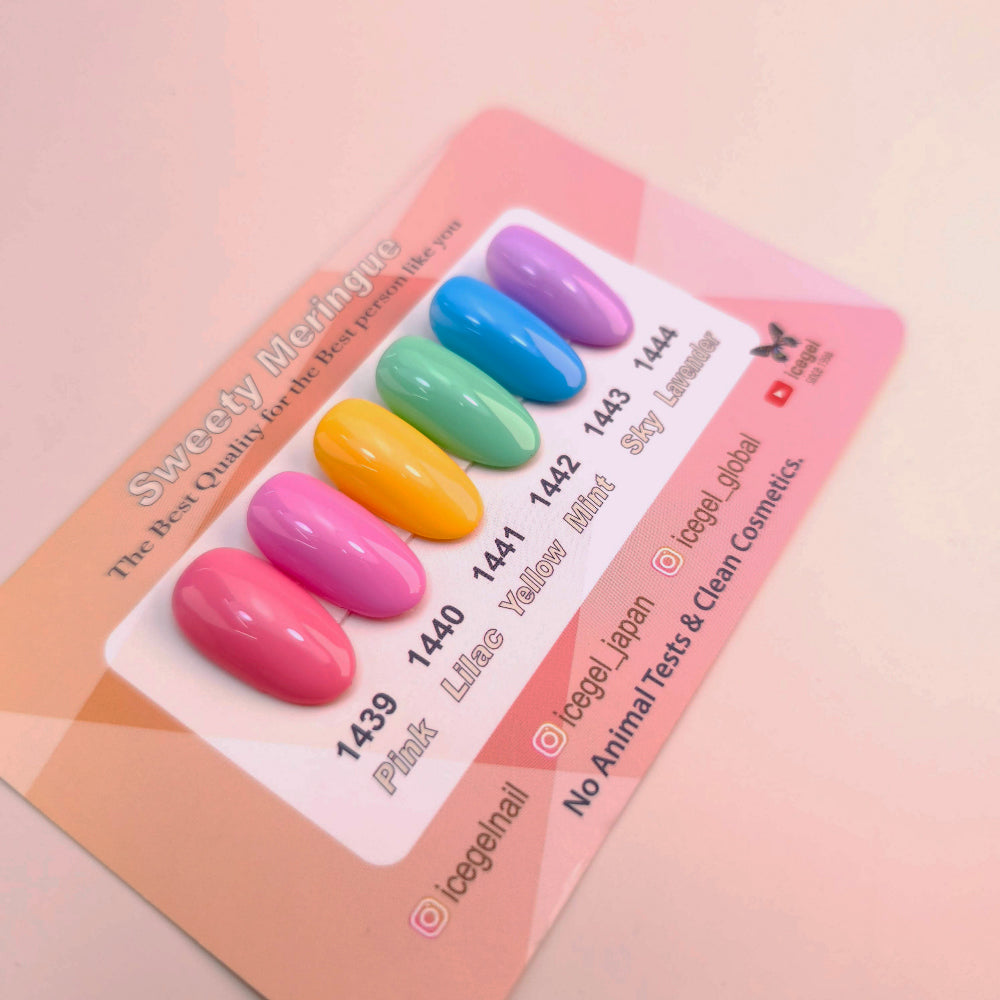 Sweety Meringue Color Collection | ICEGEL