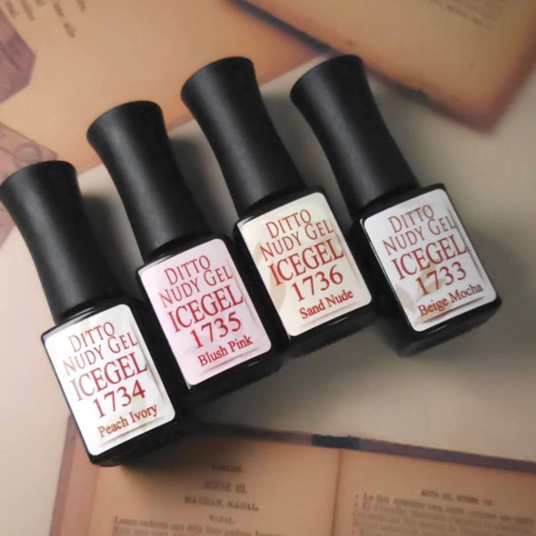 Ditto Nudie Gel Series (Full Collection) | ICEGEL