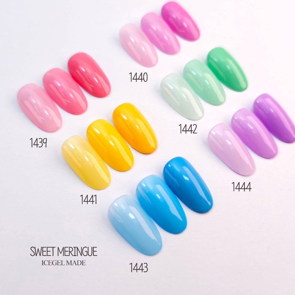 Sweety Meringue Color Collection | ICEGEL