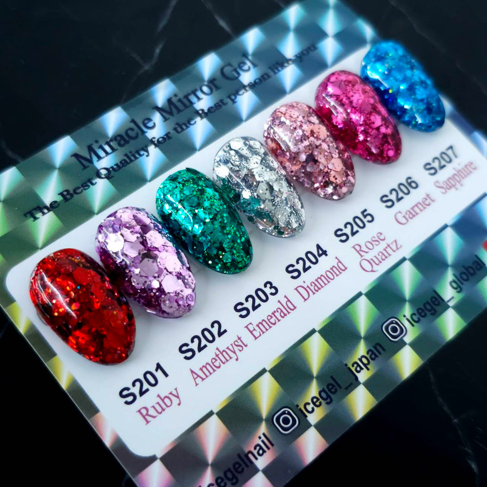 Miracle Mirror Glitter Gel | ICEGEL