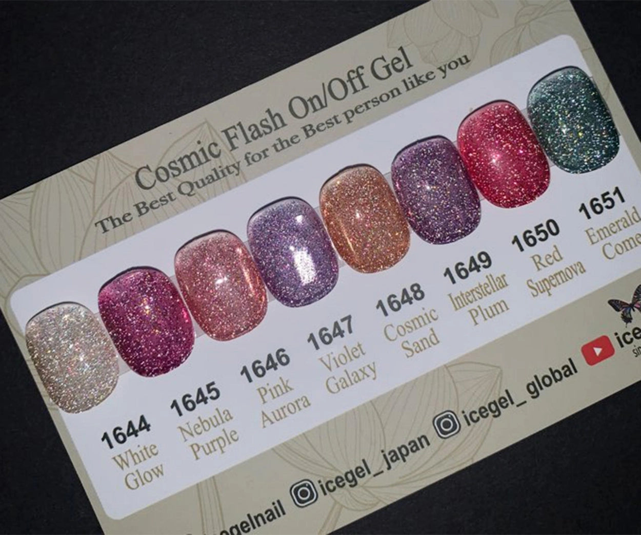 Cosmic Flash On Off Series | ICEGEL