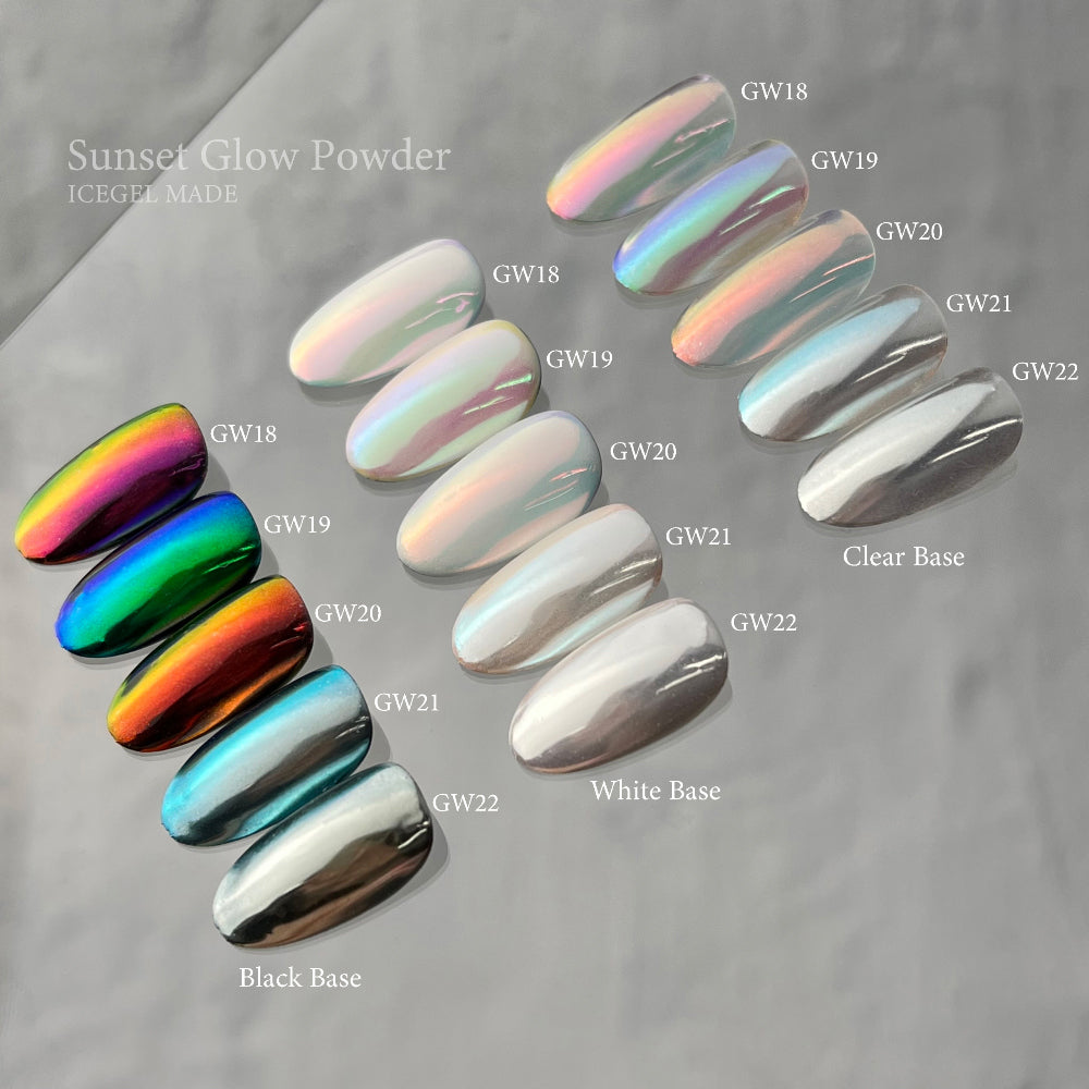 SunSet Glow Powder Series ICEGEL