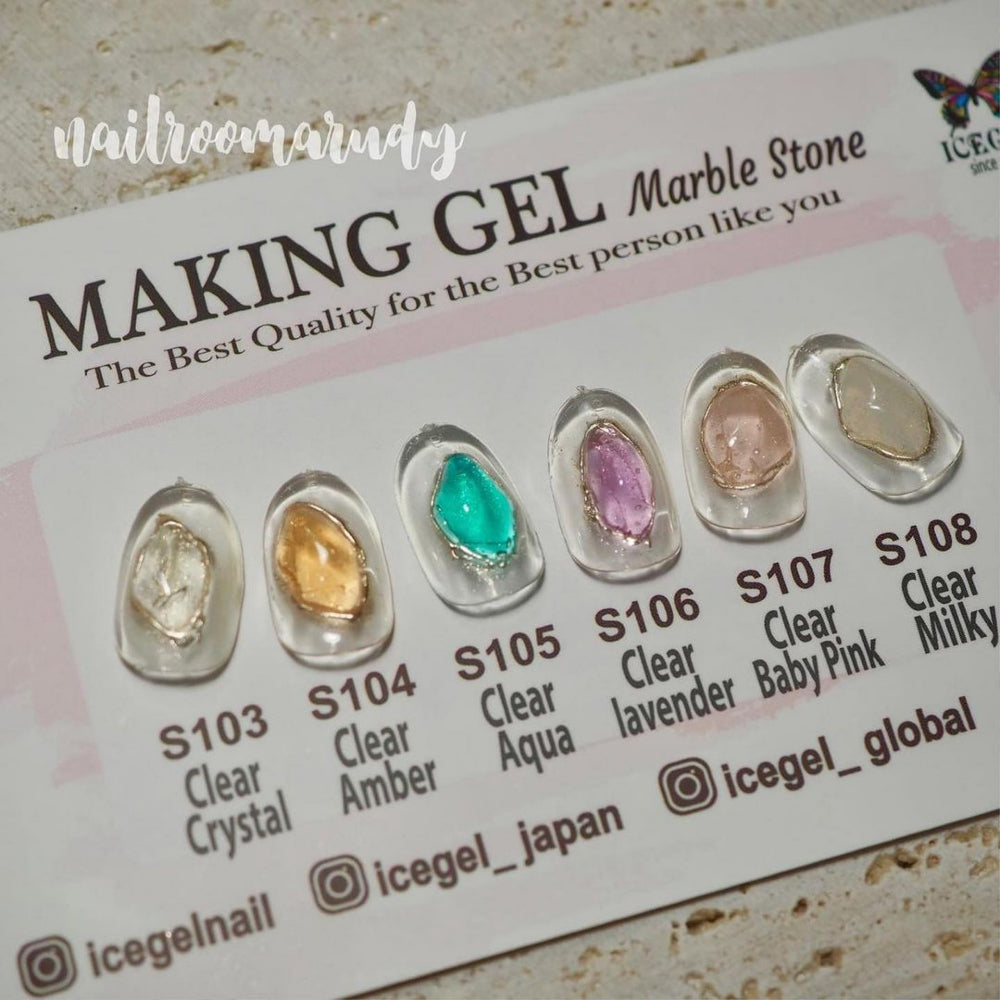 Making Gel Marble Stone 3D | ICEGEL