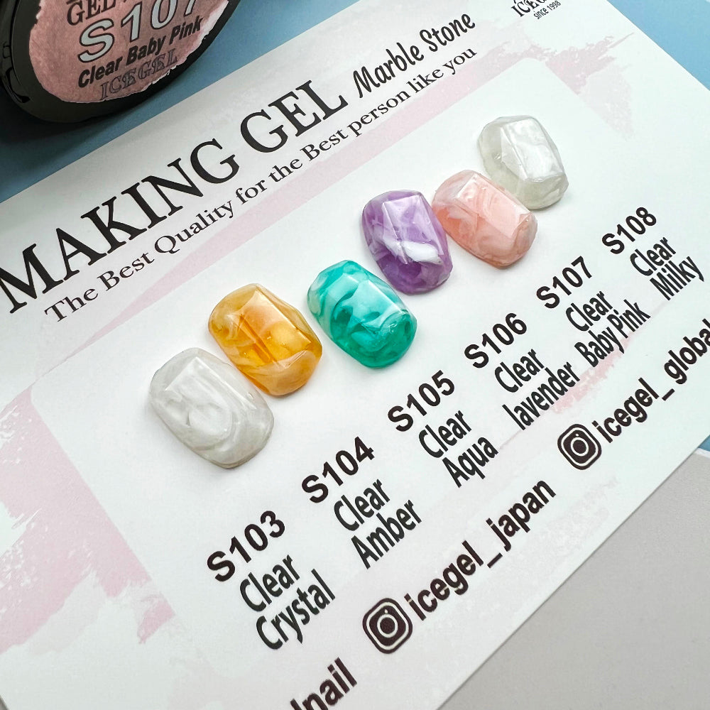 Making Gel Marble Stone 3D | ICEGEL