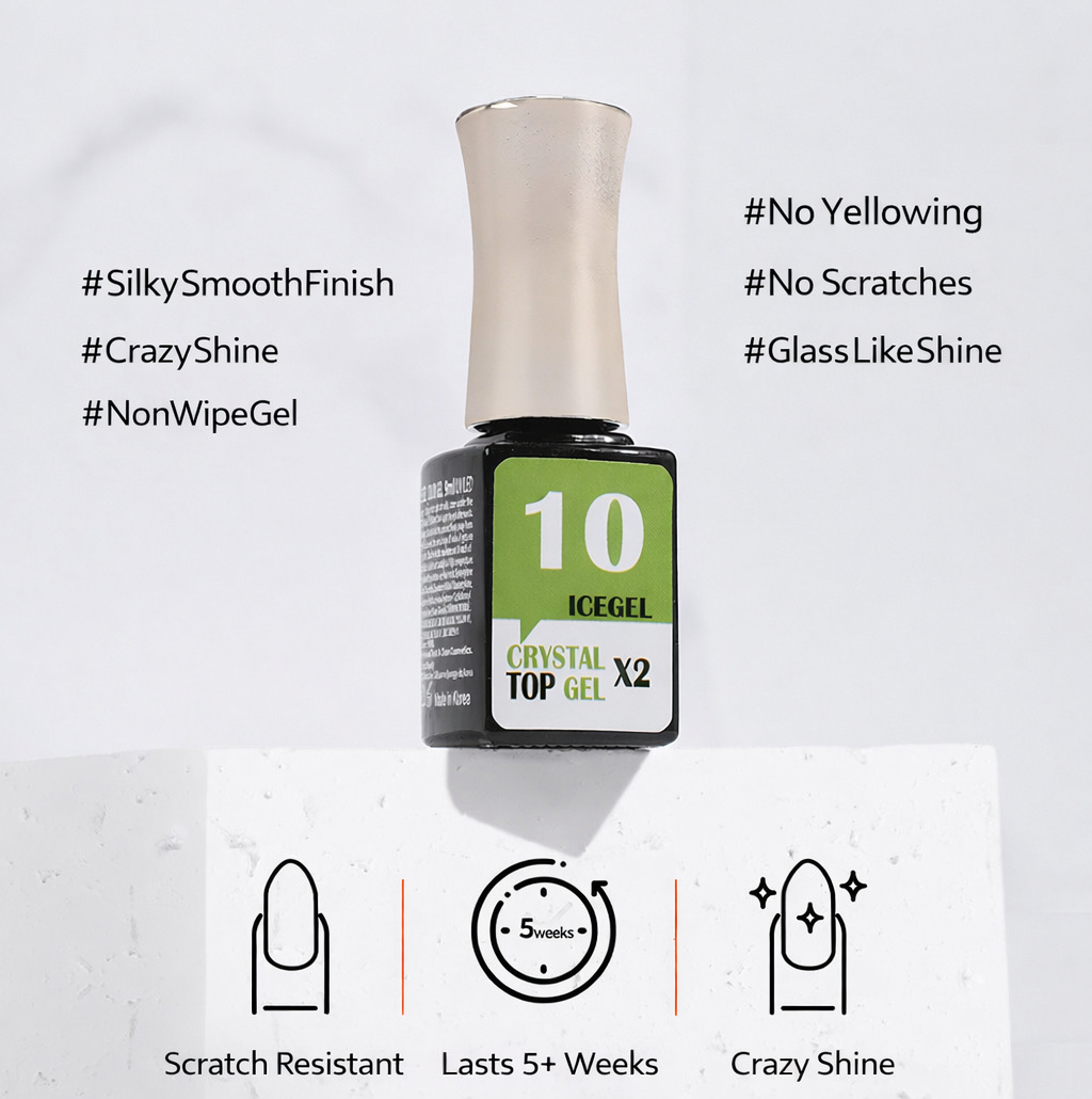 Crystal TOP gel x2 ICEGEL