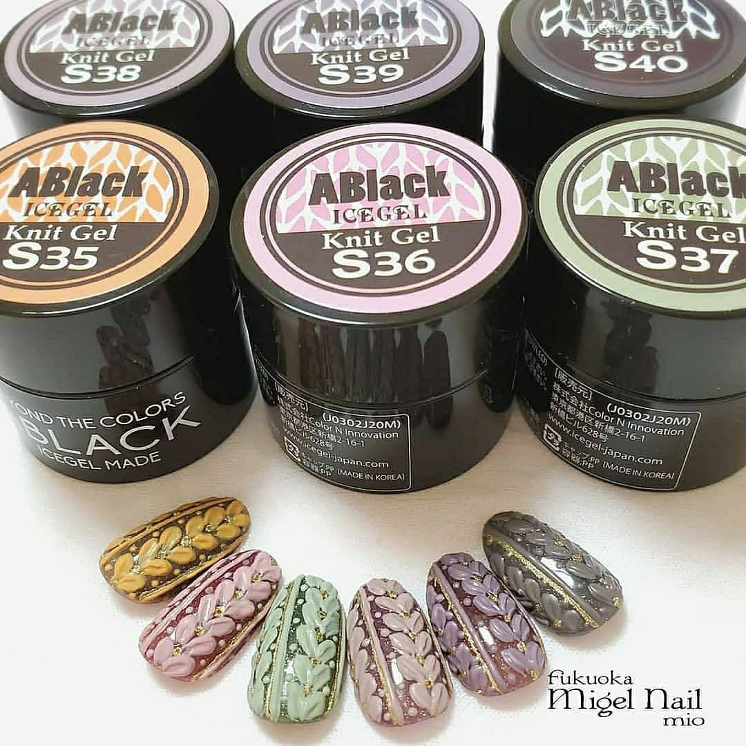 Knit Gel Second Collection 3D Gel | ICEGEL