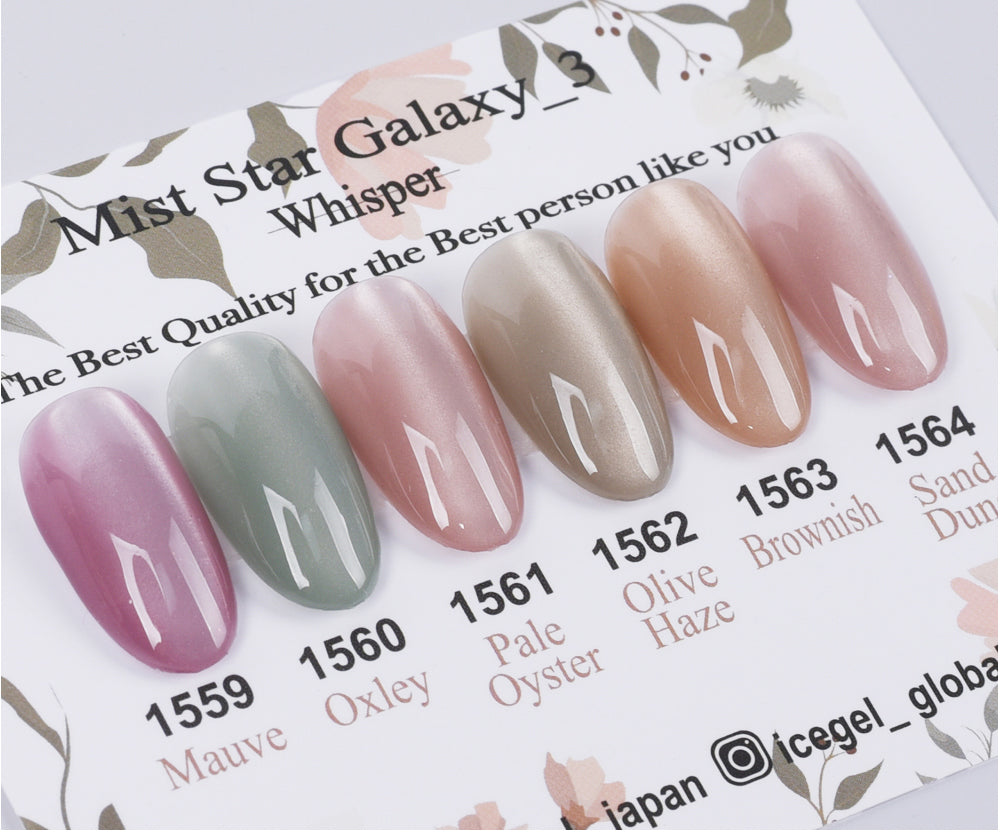 Mist Star Galaxy 3 Whisper Magnetic Gel | ICEGEL