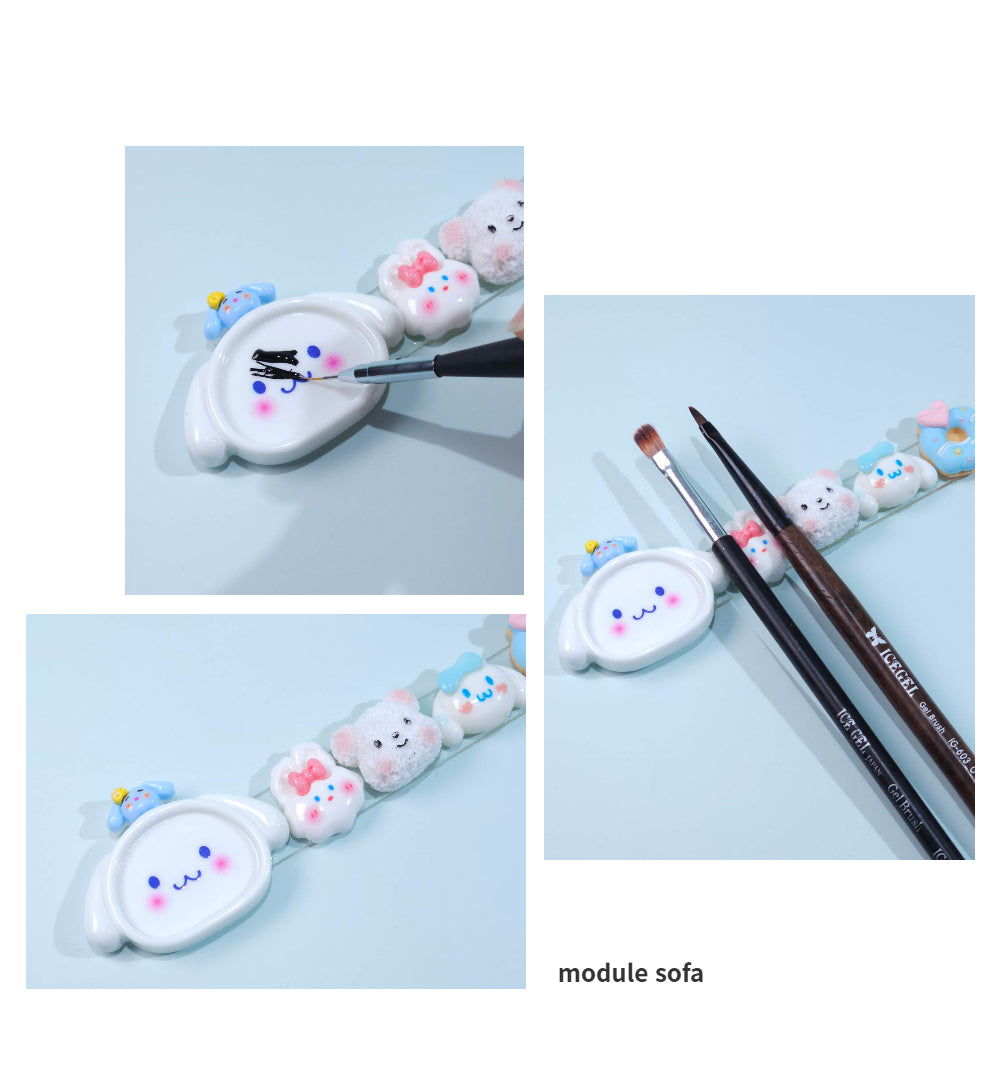 Brush Palette Holder -Cinnamon Roll ICEGEL