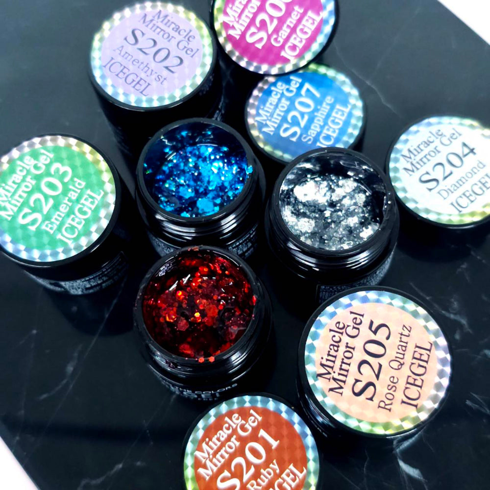 Miracle Mirror Glitter Gel | ICEGEL