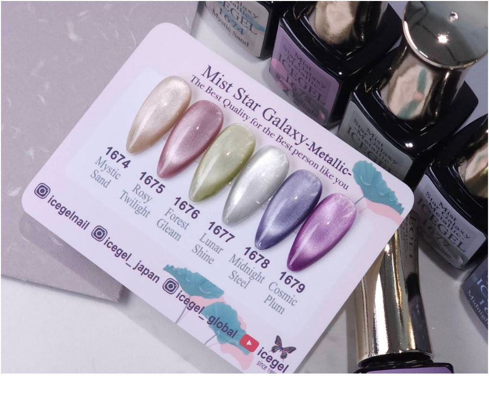 Mist Star Galaxy Metallic Collection | ICEGEL