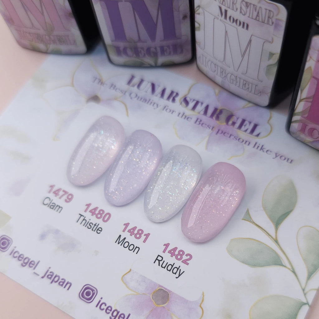 Lunar Star Series Glitter Gel | ICEGEL