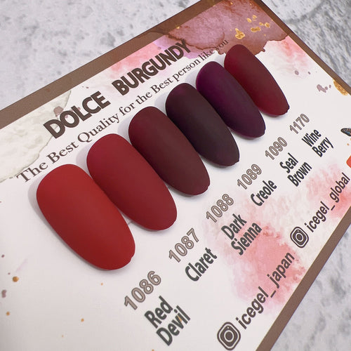 Dolce Burgundy Series (Full Collection) | ICEGEL