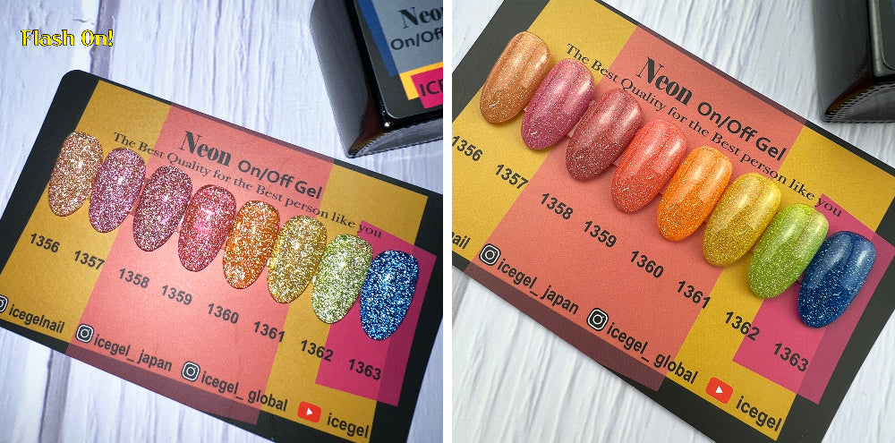 Neon On/Off Reflective Gel | ICEGEL
