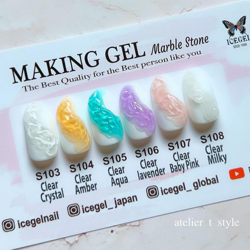 Making Gel Marble Stone 3D | ICEGEL