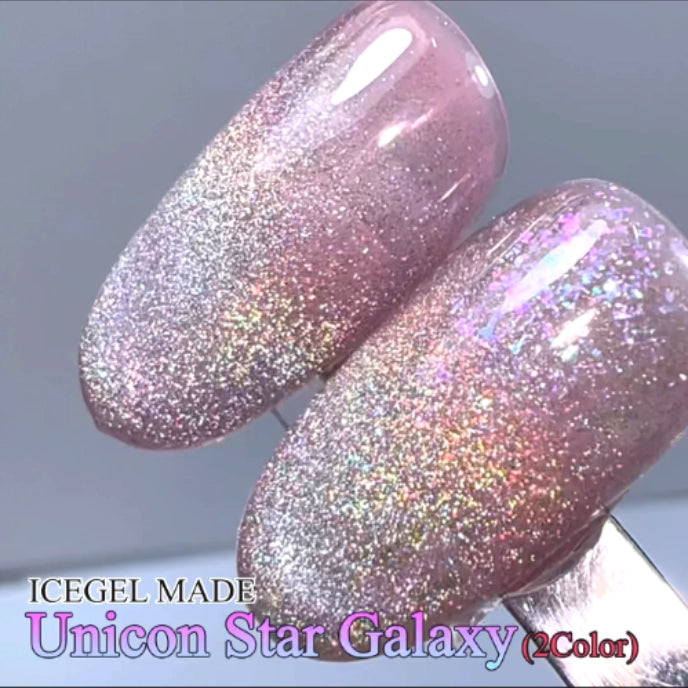 Unicorn Star Galaxy Magnetic Gel | ICEGEL