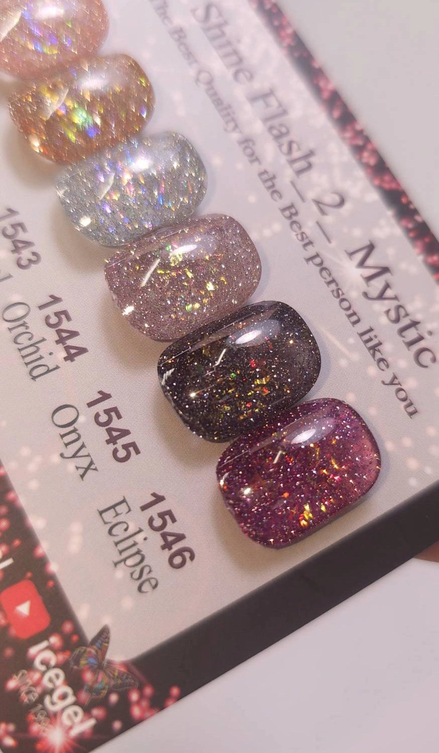 Shine Flash 2 Mystic Glitter Gel | ICEGEL