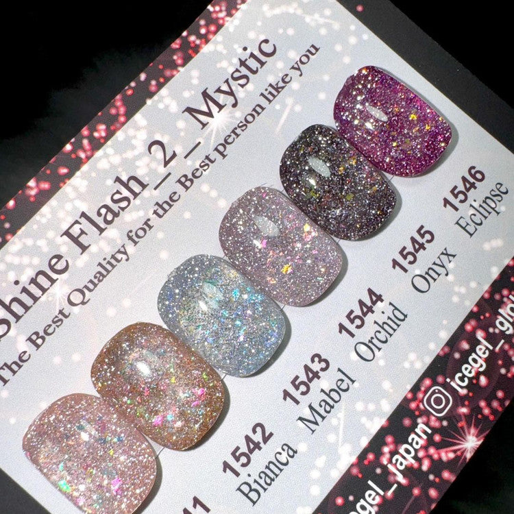 Shine Flash 2 Mystic Glitter Gel | ICEGEL