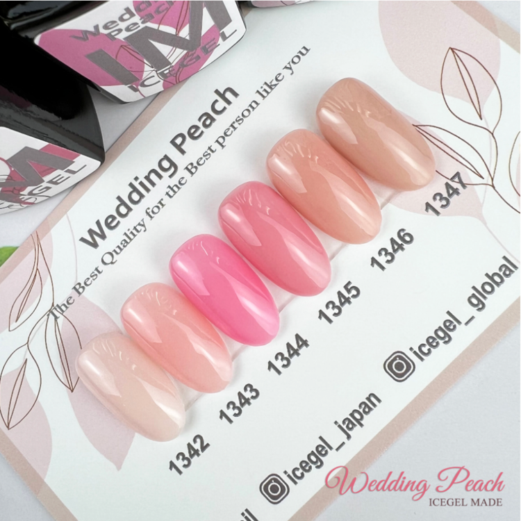 Wedding Peach Set ICEGEL