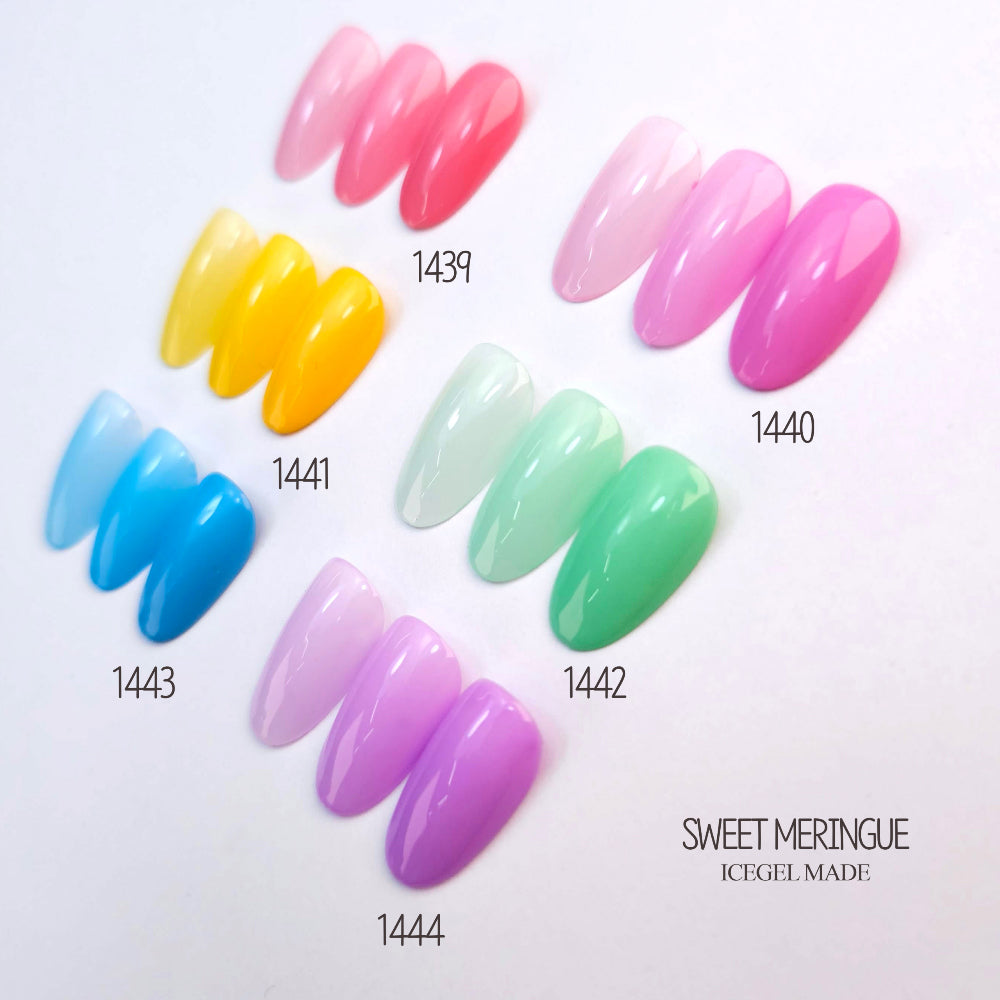 Sweety Meringue Color Collection | ICEGEL