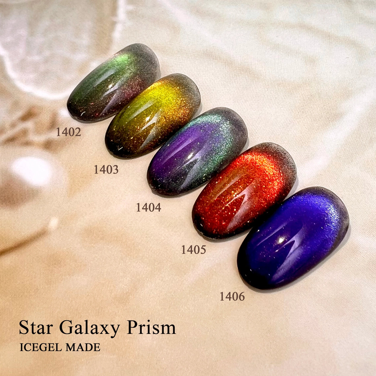 Star Galaxy Prism Series Magnetic Gel | ICEGEL