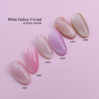 White Galaxy Crystal Magnetic Cat Eye Gel | ICEGEL