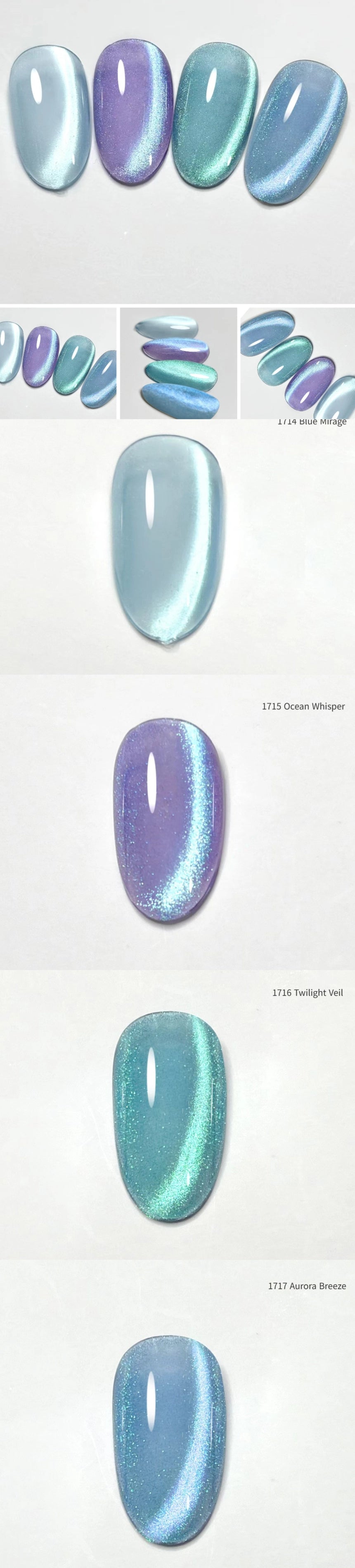 Wind Star Galaxy Series Magnetic Gel | ICEGEL