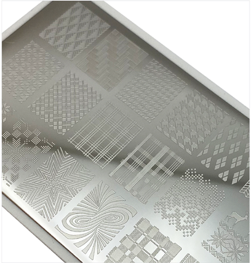 ICEGEL AP-08 Check 2 stamping plate patterns