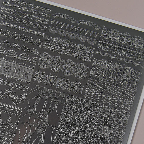 ICEGEL AP-26 Haute Lace Art Plate detail