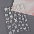 ICEGEL Chiffon Glow Ribbon Nail Sticker K-361