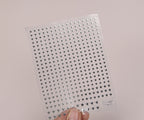 ICEGEL Petite Silver Star Nail Sticker K-408 detail 5
