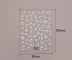 ICEGEL Aurora Bubble Nail Sticker K-428 detail 9