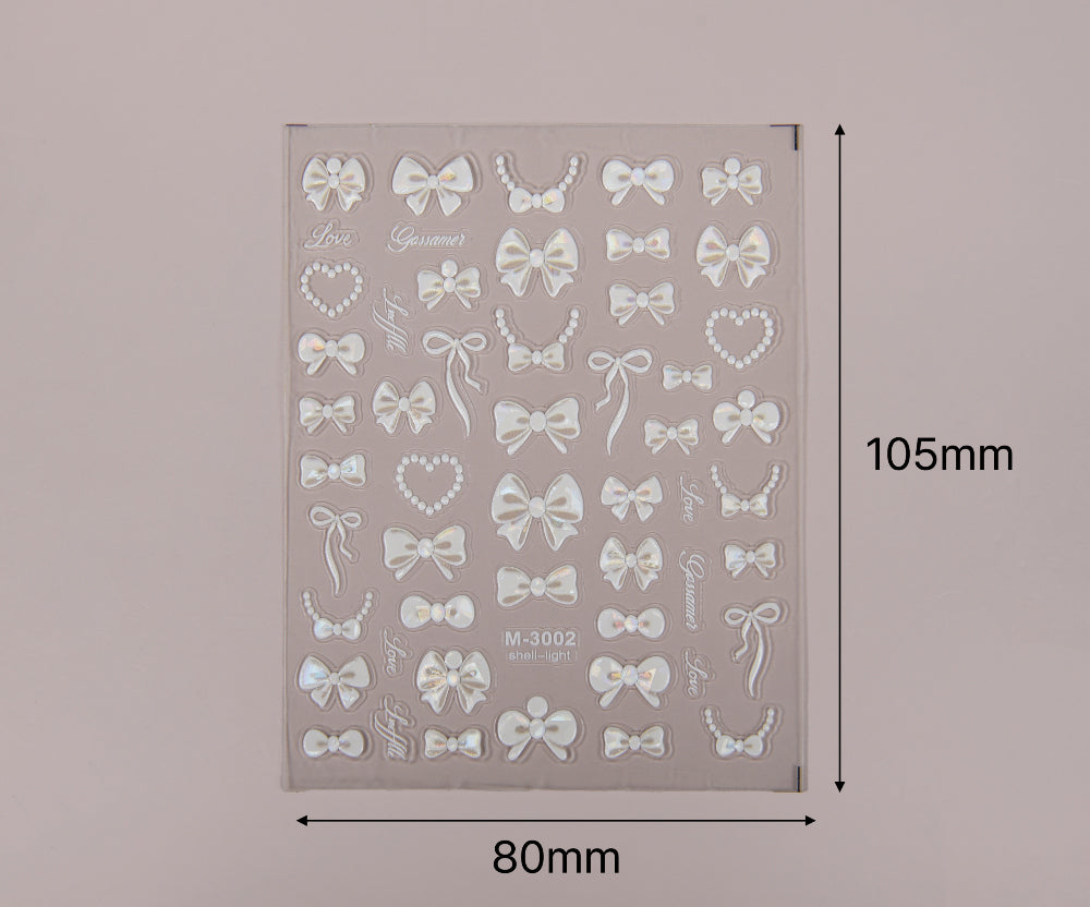 ICEGEL Prism Ribbon Nail Sticker K-430 detail 3