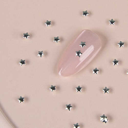 ICEGEL Silver Star Nail Charm NC-289