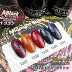 ICEGEL Midnight Shine Gel 1337–1341 kleurenkaart