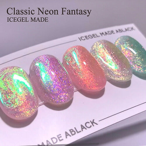 ICEGEL Neon Fantasy Gel kleuren en effect