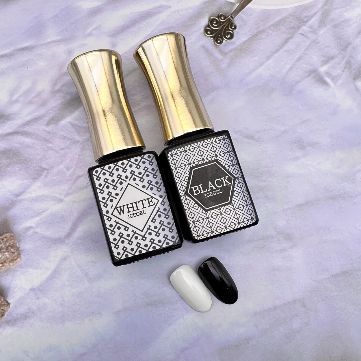 White & Black 2 Color Series ICEGEL